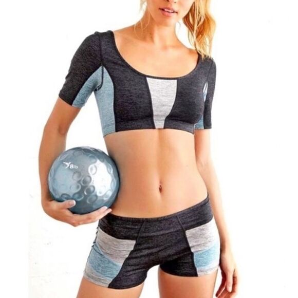 Free People Pants - NWOT Free People Gray Combo 2 piece set small